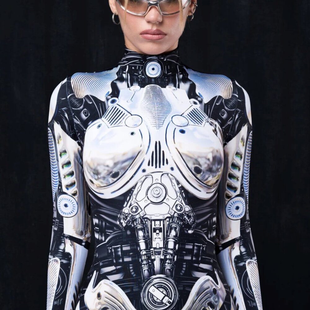 BADINKA - Warbot System 46 Costume (ROBOT) SMALL